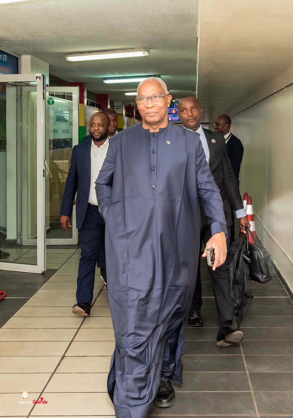 66ème anniversaire de l'indépendance de la Côte d'Ivoire : le Premier ministre guinéen Amadou Oury Bah  à Abidjan