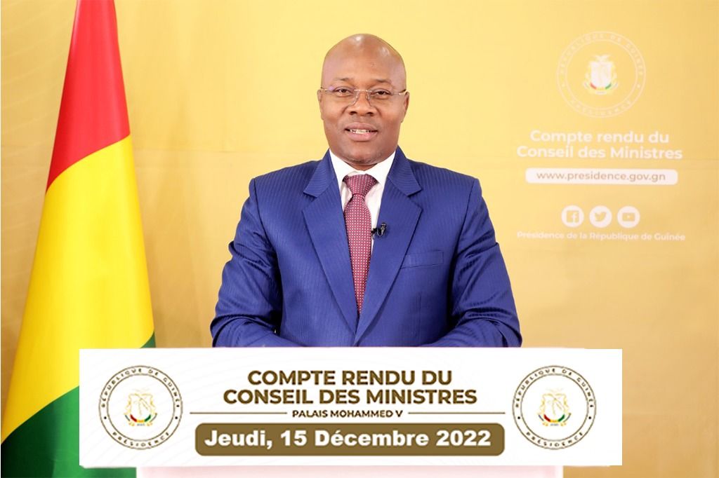 Guinée: Ce qu'il faut retenir du Conseil des Ministres du jeudi 16 décembre 2022 