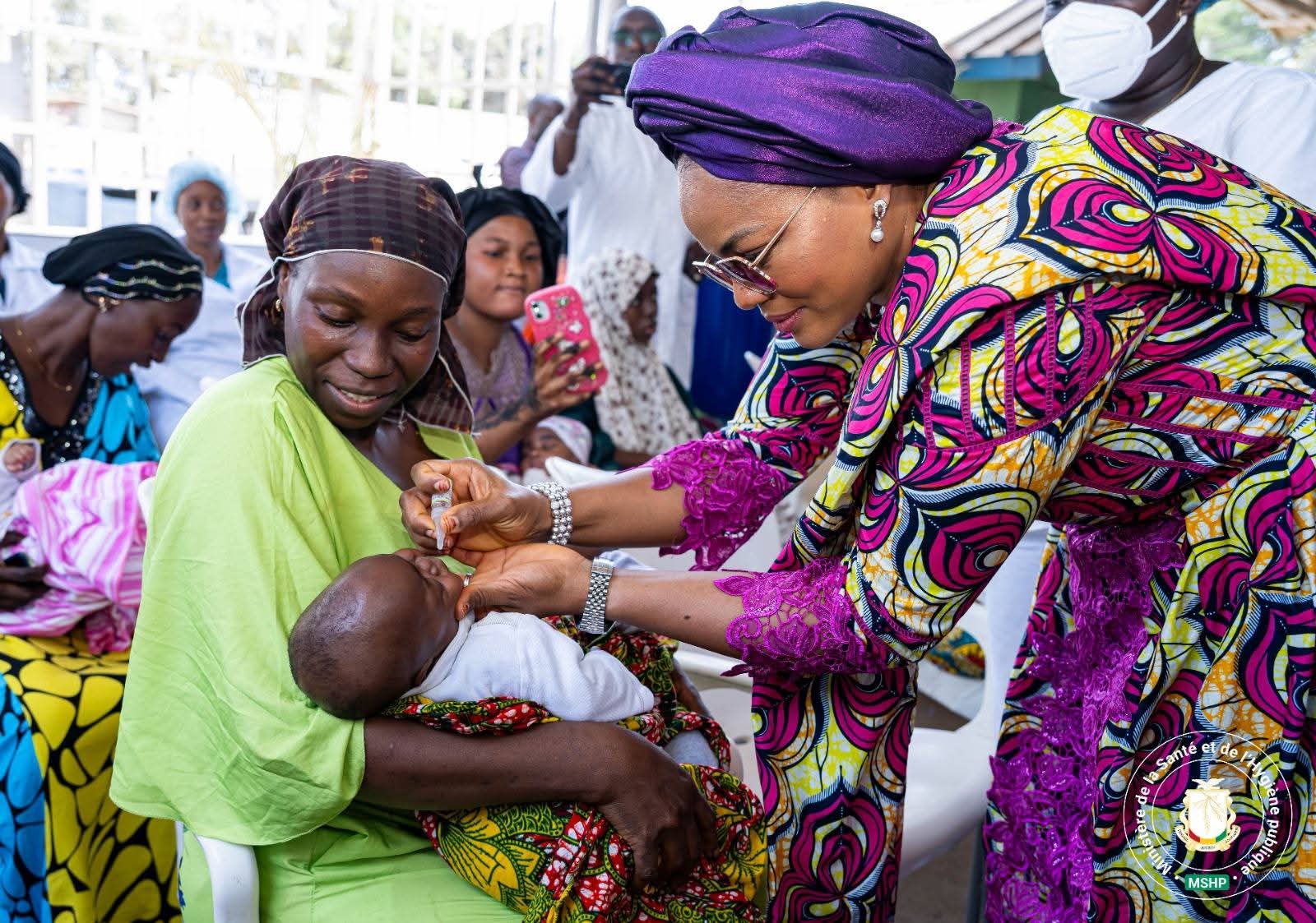 Guinée : lancement des journées locales de vaccination contre la polio ! 