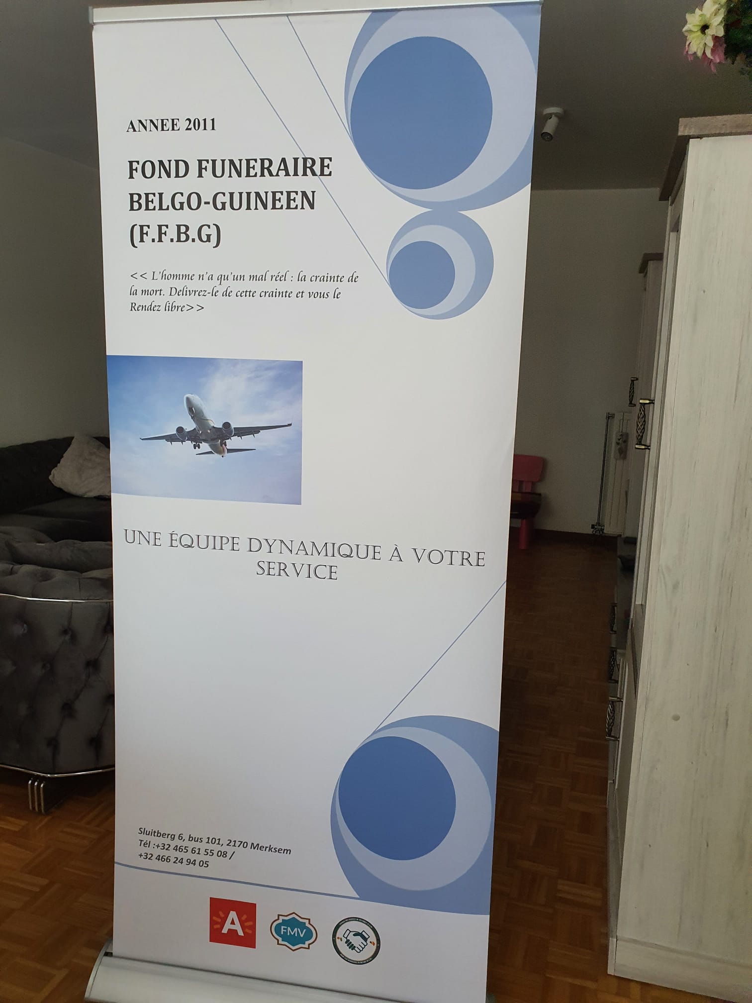 L'an 12 du Funéraire Belgo-guinéen: Grande Journée d'information, courronée d'un BBQ géant à Anvers